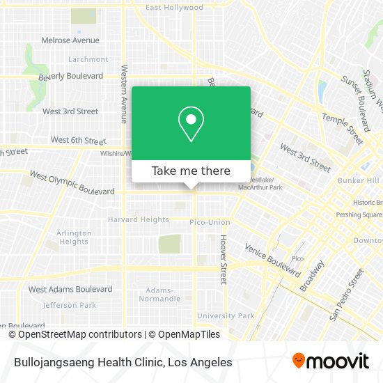 Mapa de Bullojangsaeng Health Clinic