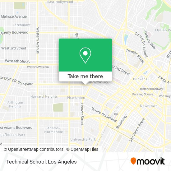 Technical School map