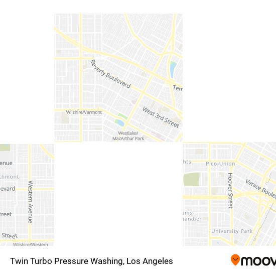 Twin Turbo Pressure Washing map