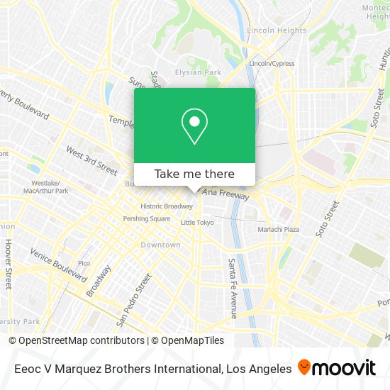 Eeoc V Marquez Brothers International map