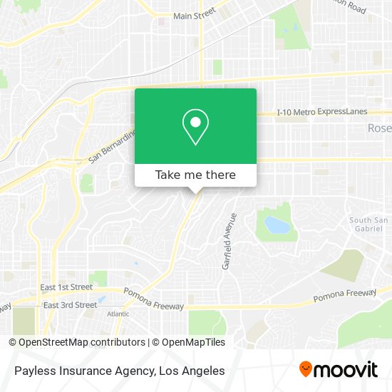 Mapa de Payless Insurance Agency