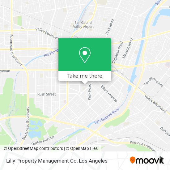 Lilly Property Management Co map