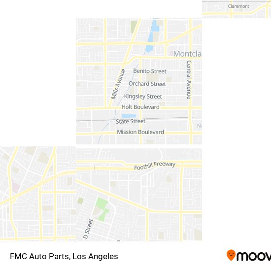 Mapa de FMC Auto Parts