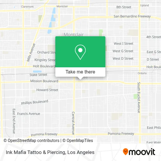 Ink Mafia Tattoo & Piercing map