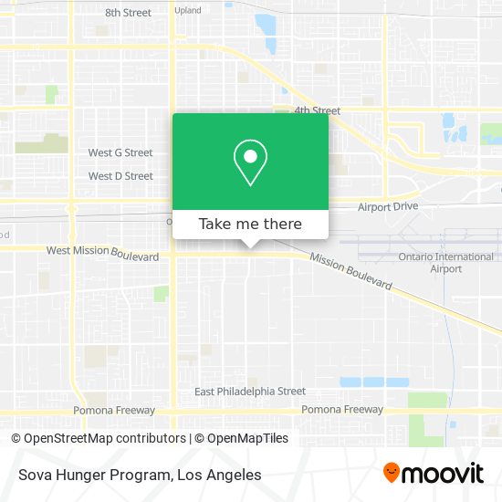 Sova Hunger Program map