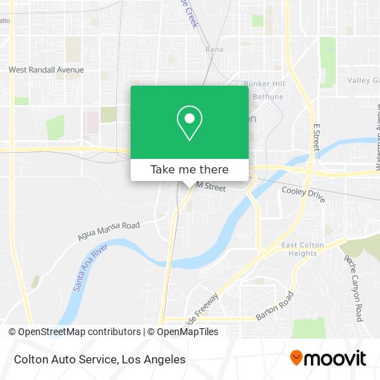 Colton Auto Service map