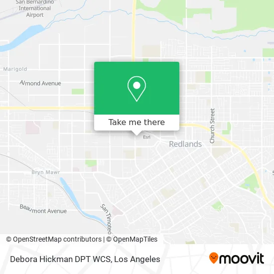 Mapa de Debora Hickman DPT WCS