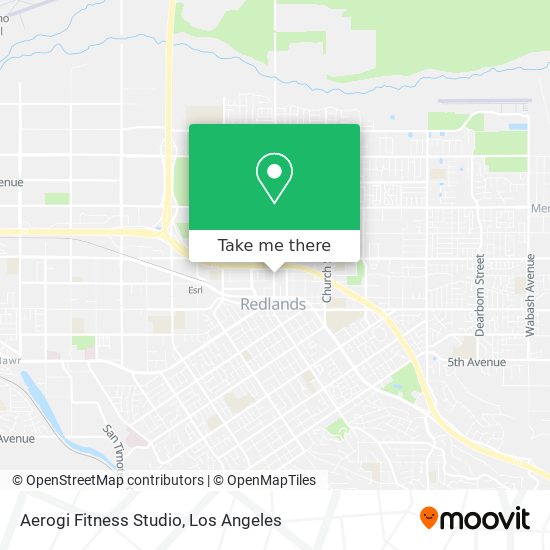 Mapa de Aerogi Fitness Studio