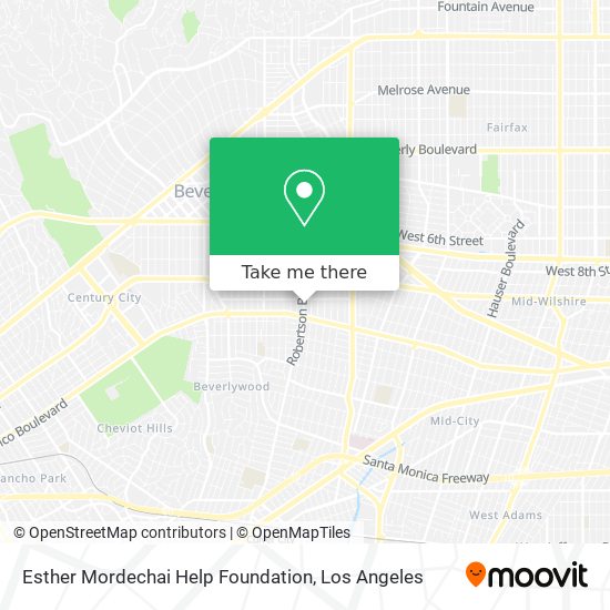 Esther Mordechai Help Foundation map