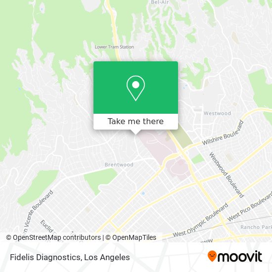 Mapa de Fidelis Diagnostics