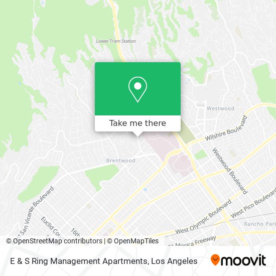 E & S Ring Management Apartments map