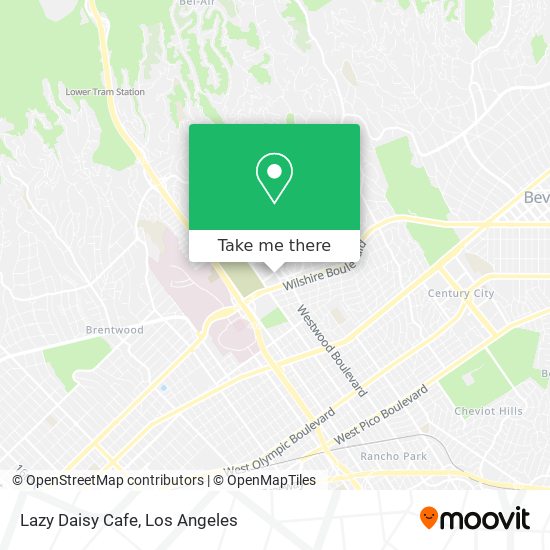 Lazy Daisy Cafe map