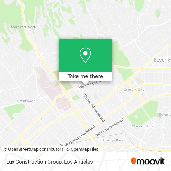 Lux Construction Group map