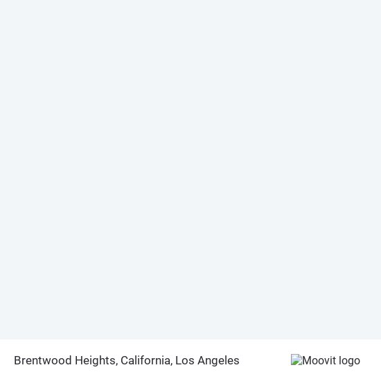Mapa de Brentwood Heights, California