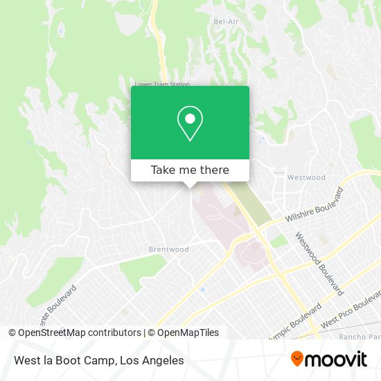 West la Boot Camp map