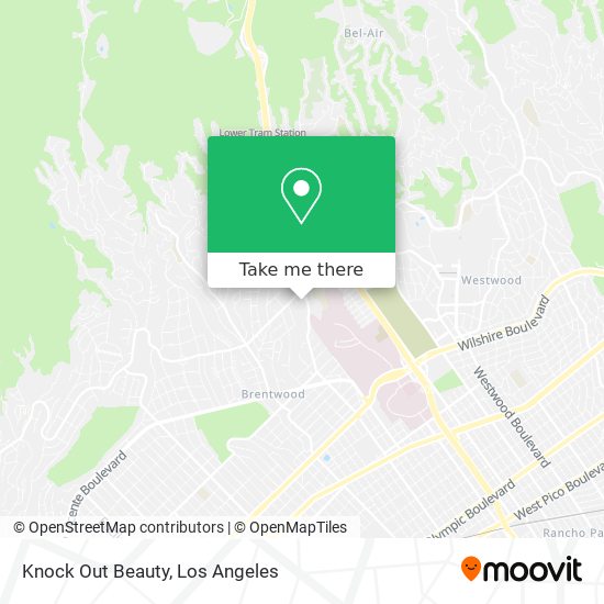 Knock Out Beauty map