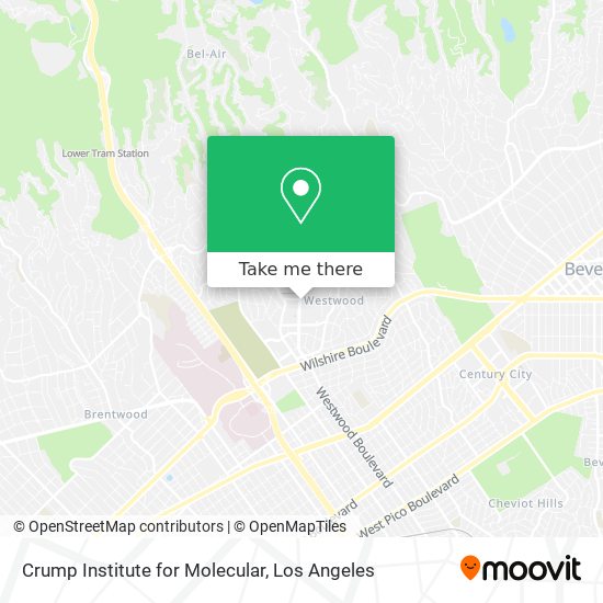 Mapa de Crump Institute for Molecular