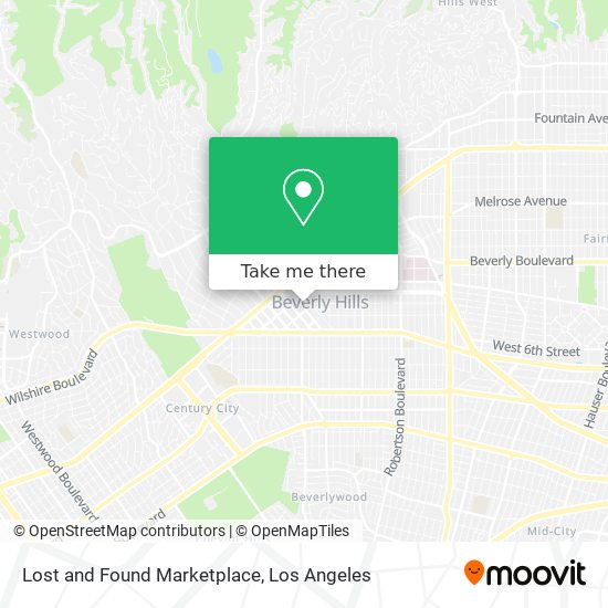 Mapa de Lost and Found Marketplace