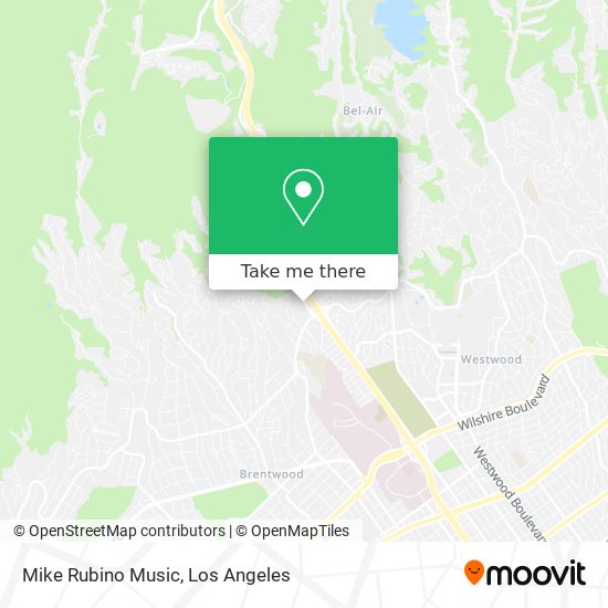 Mapa de Mike Rubino Music