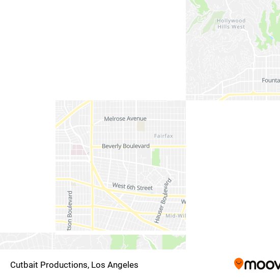 Cutbait Productions map