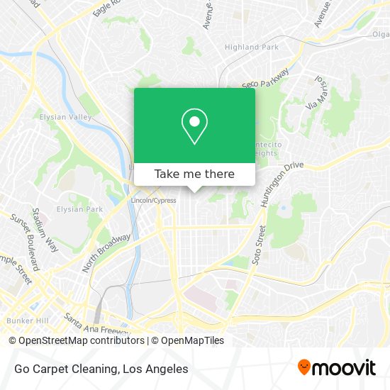 Go Carpet Cleaning map