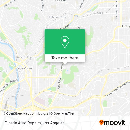 Pineda Auto Repairs map