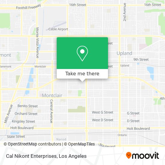 Cal Nikont Enterprises map