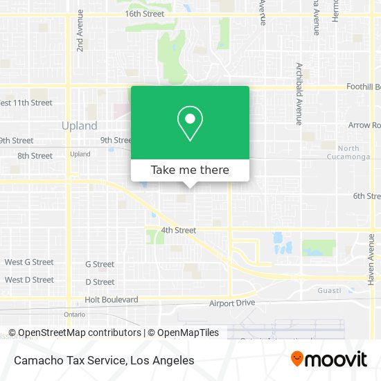 Camacho Tax Service map