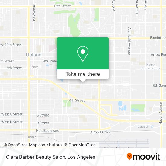 Mapa de Ciara Barber Beauty Salon