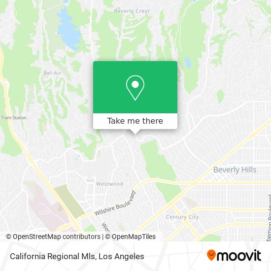 Mapa de California Regional Mls