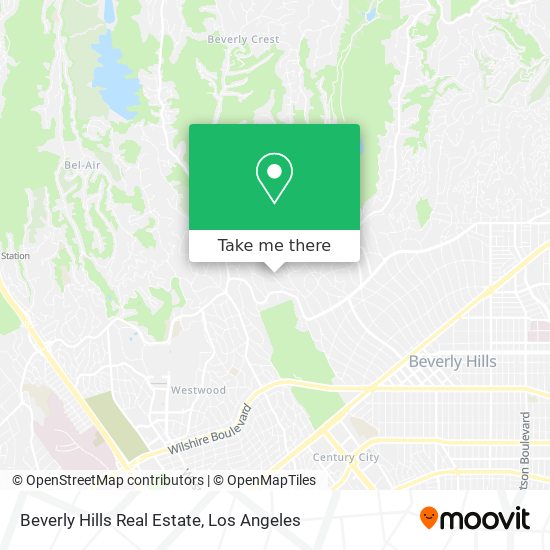 Beverly Hills Real Estate map
