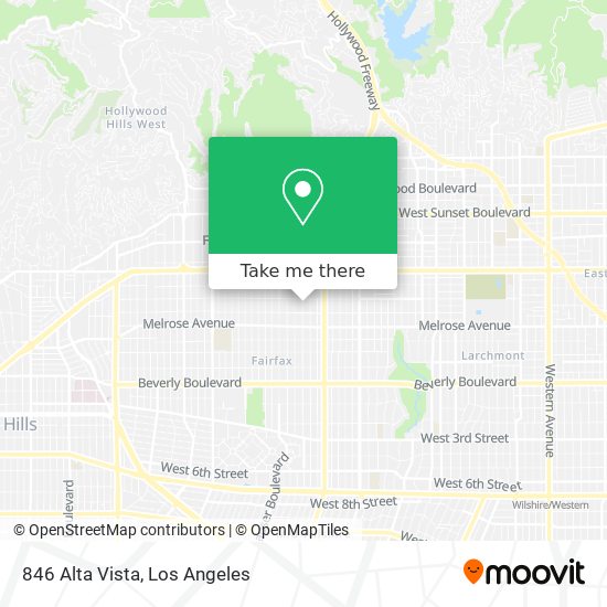 846 Alta Vista map