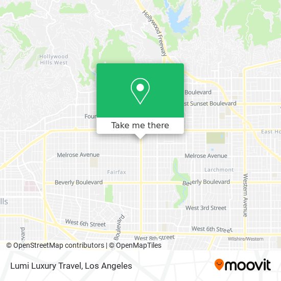 Lumi Luxury Travel map