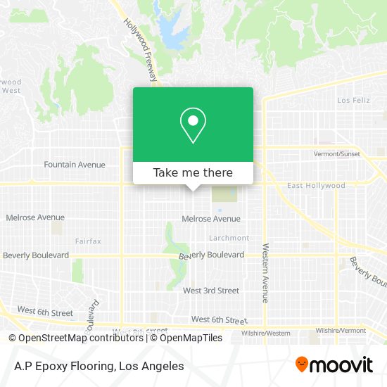 A.P Epoxy Flooring map