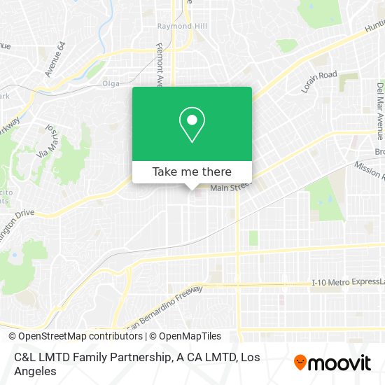 C&L LMTD Family Partnership, A CA LMTD map