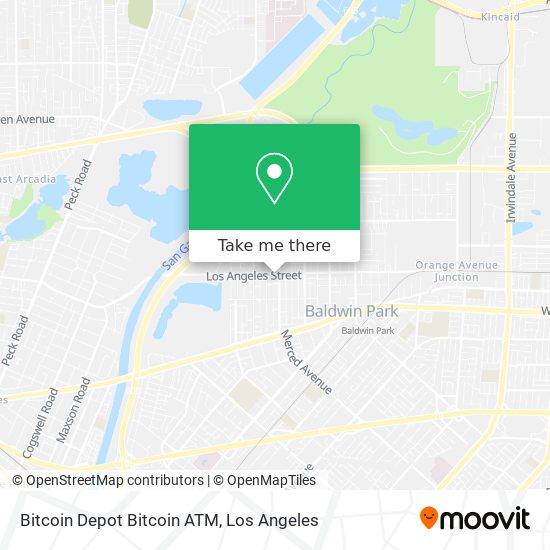 Mapa de Bitcoin Depot Bitcoin ATM