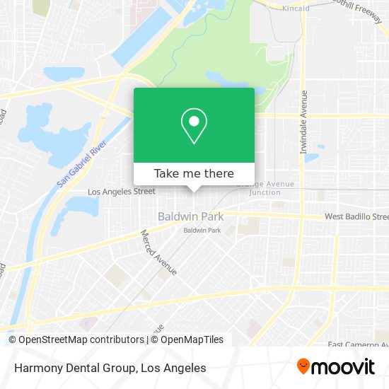 Mapa de Harmony Dental Group