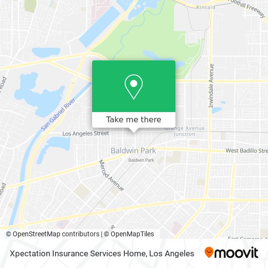 Mapa de Xpectation Insurance Services Home