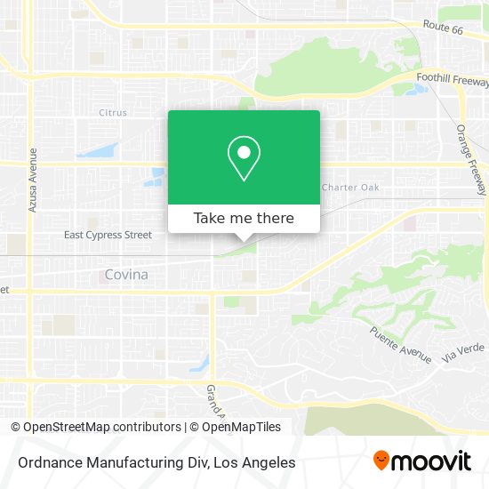 Ordnance Manufacturing Div map