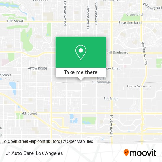 Jr Auto Care map