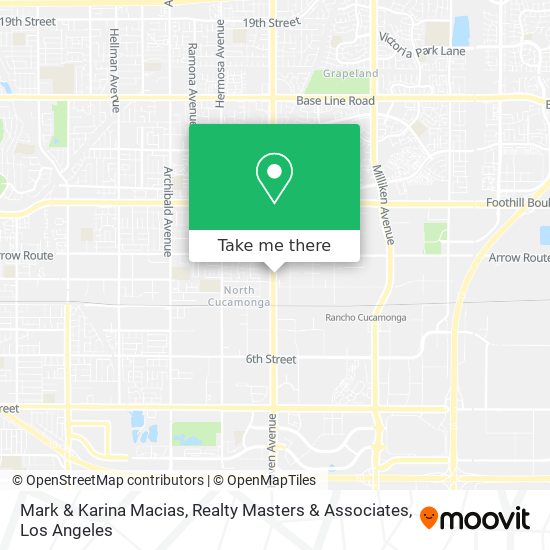 Mark & Karina Macias, Realty Masters & Associates map