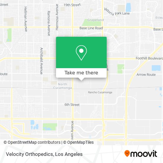 Velocity Orthopedics map