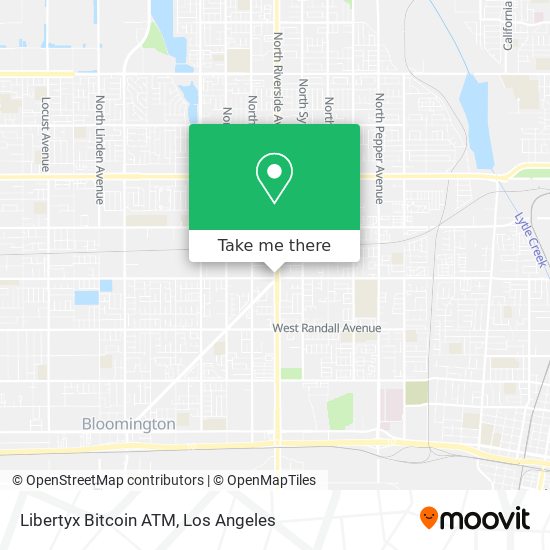 Libertyx Bitcoin ATM map