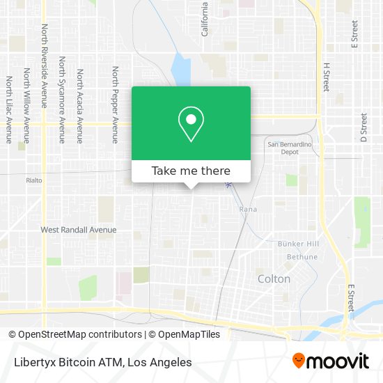 Libertyx Bitcoin ATM map