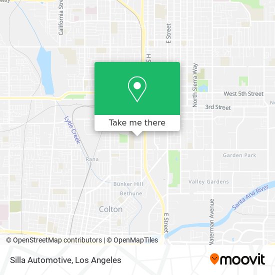 Silla Automotive map