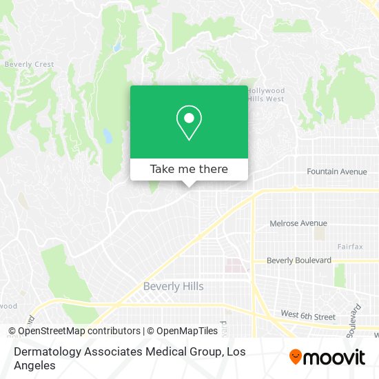 Mapa de Dermatology Associates Medical Group