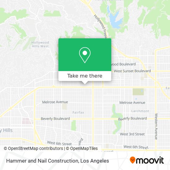 Mapa de Hammer and Nail Construction