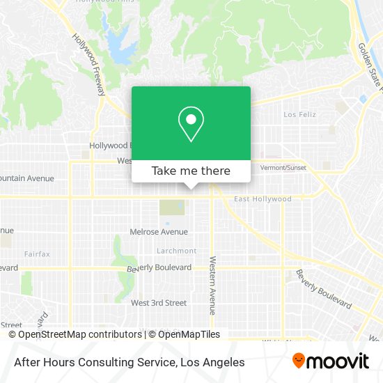 After Hours Consulting Service map