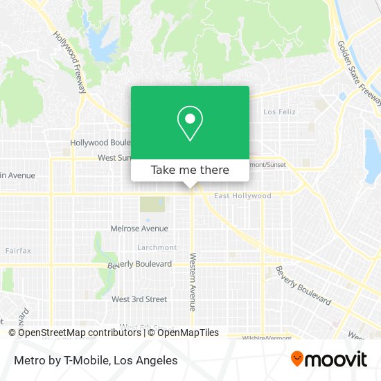 Metro by T-Mobile map