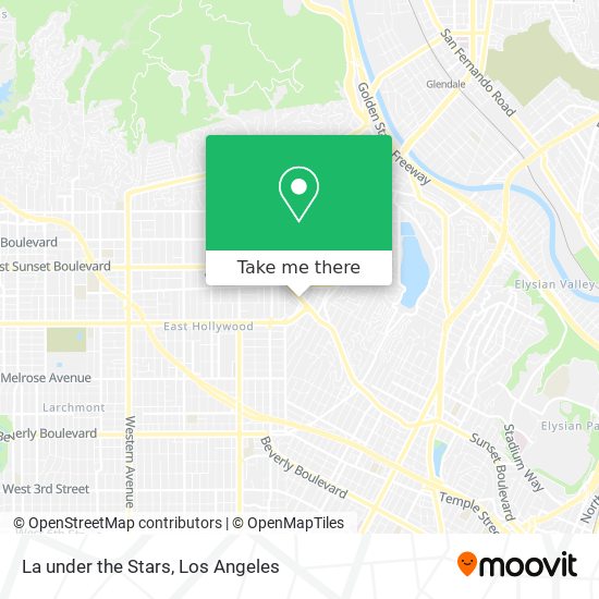 La under the Stars map